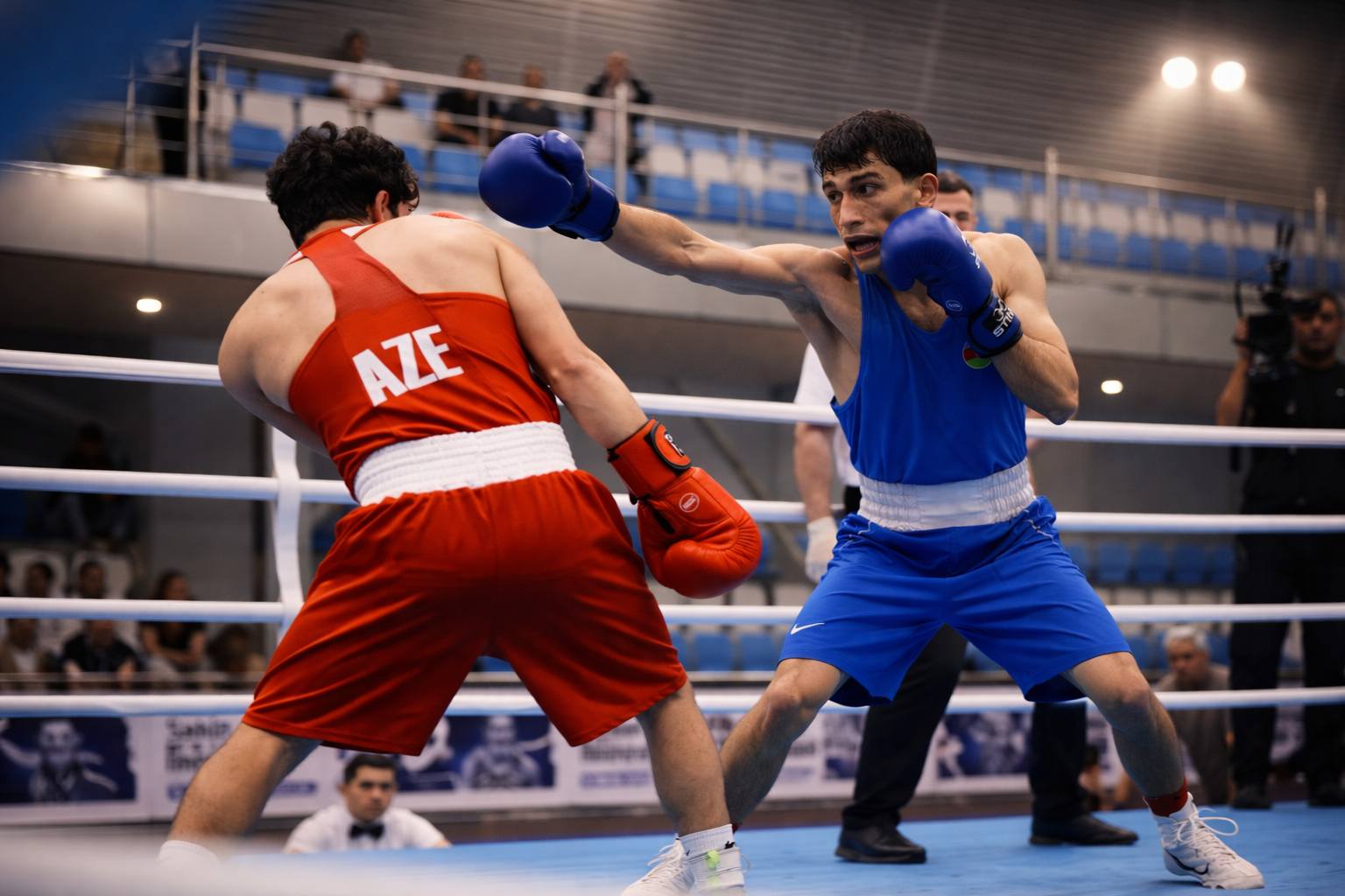 4 boksçumuz Böyük İpək Yoluna qələbə ilə başladı