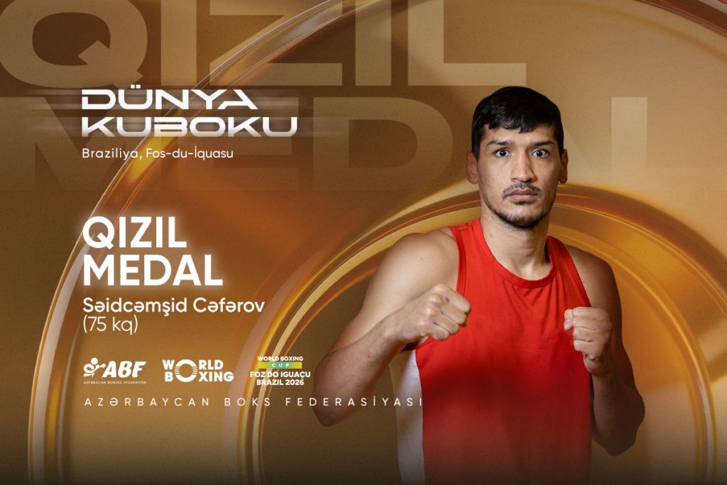 Cəfərovdan dünya kubokunda qızıl medal