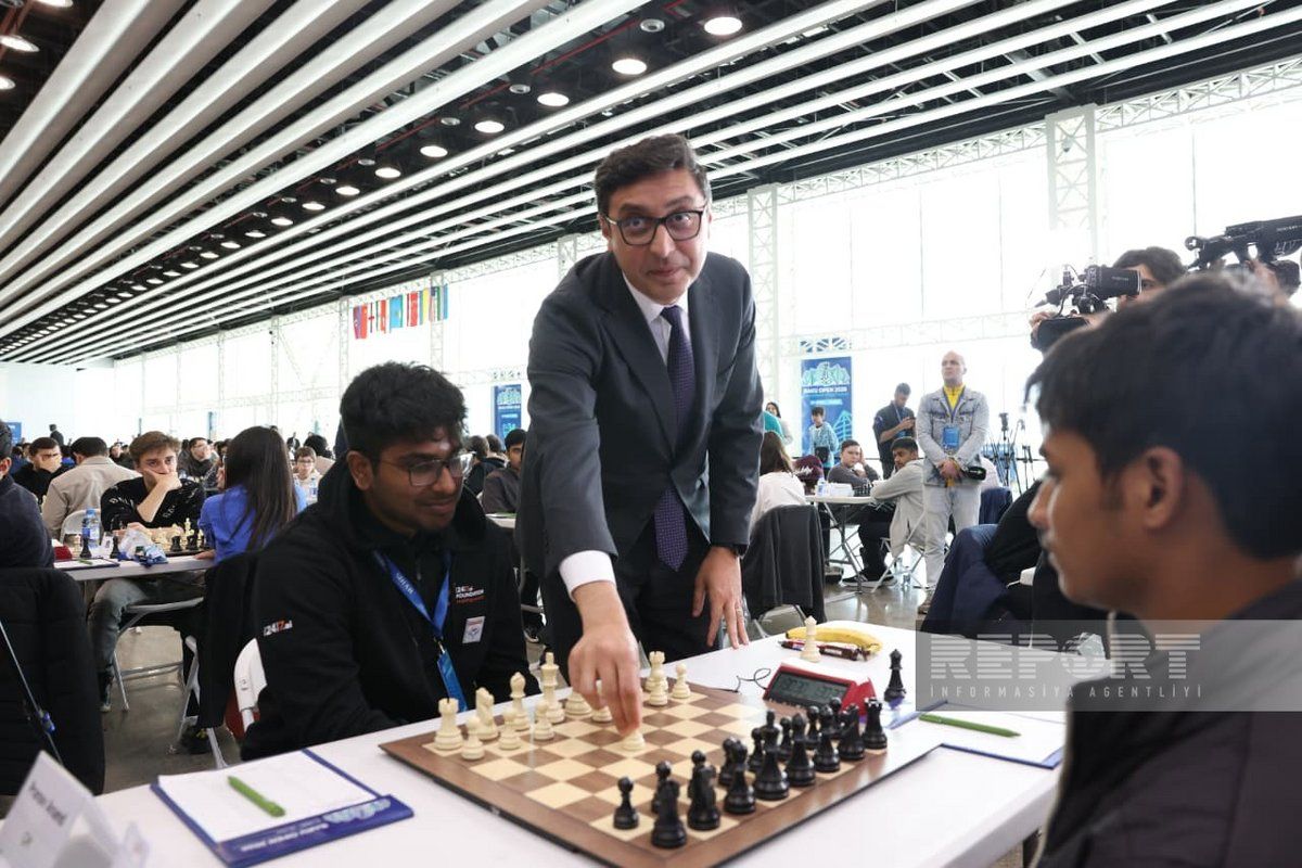 Bakıda Beynəlxalq Şahmat Festivalının açılış mərasimi keçirilib