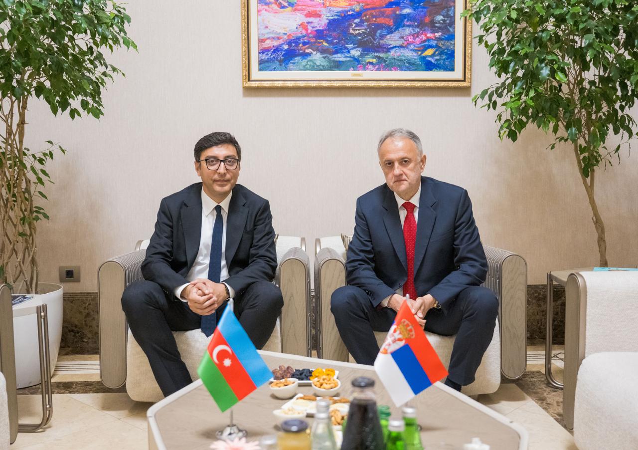 Fərid Qayıbov Zoran Qayiçlə görüşdü