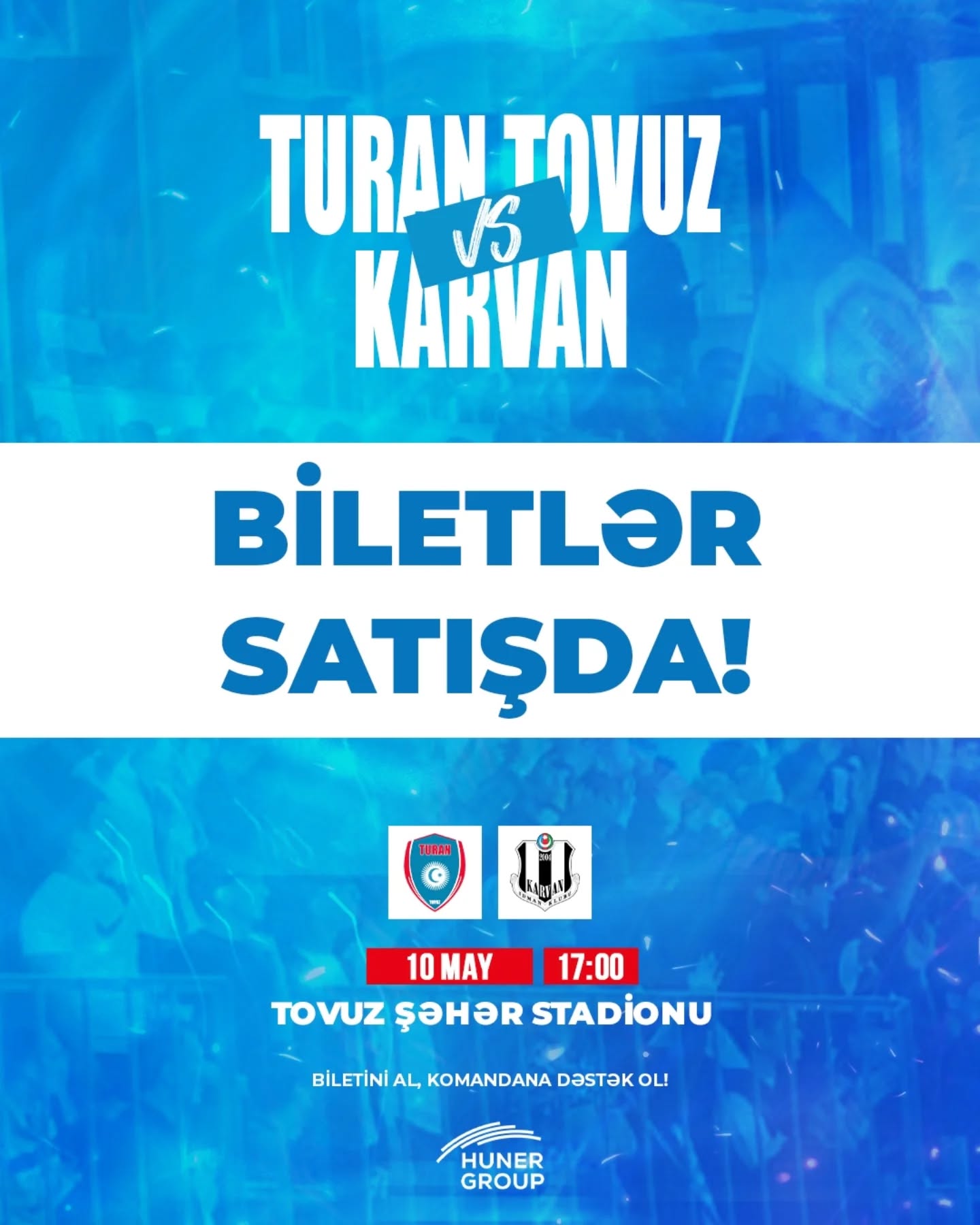 "Turan Tovuz" - "Karvan-Yevlax" oyununun biletləri satışda!