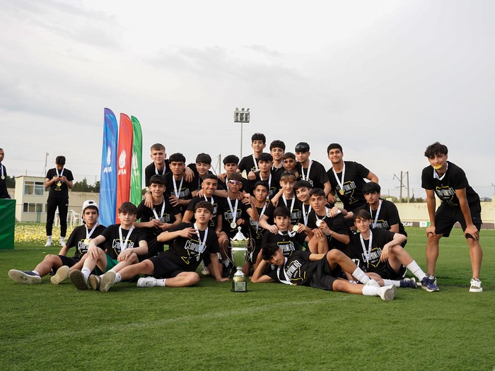 U-15 Liqasının qalibləri mükafatlandırıldı