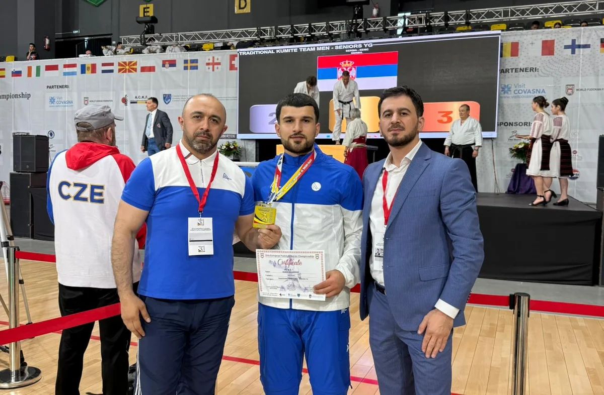 Azərbaycan karateçisi Avropa çempionu olub
