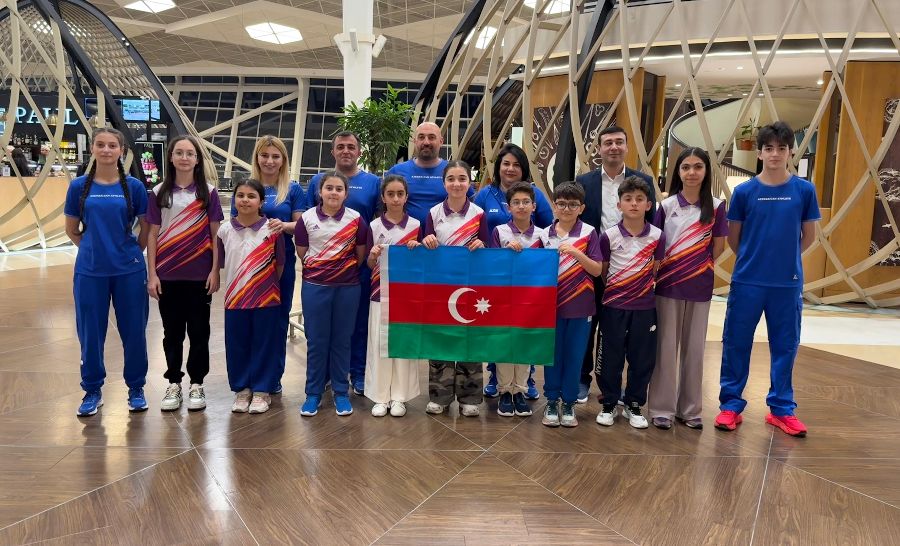 Stolüstü tennisçilər Daşkəndə yollandılar