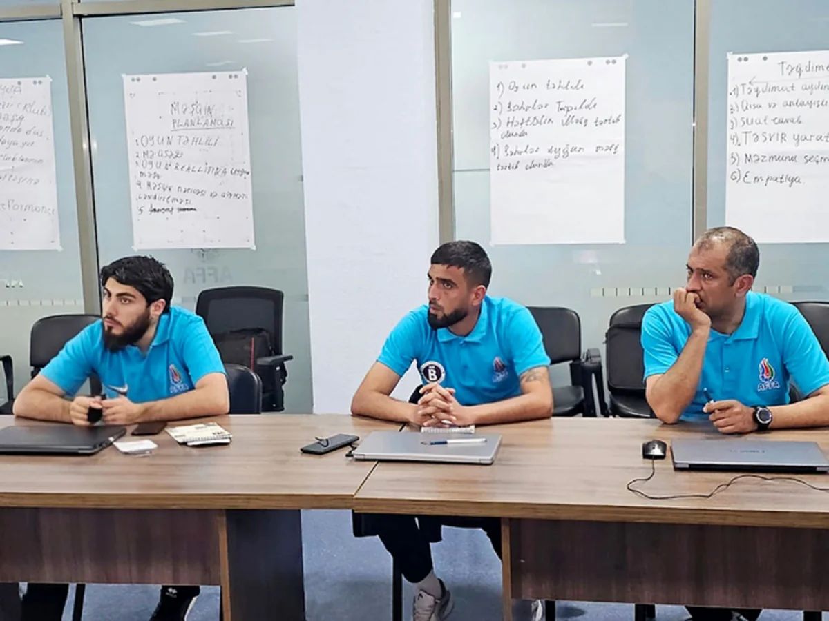 Bakıda UEFA B kateqoriyalı məşqçi kursunun II mərhələsi başa çatıb