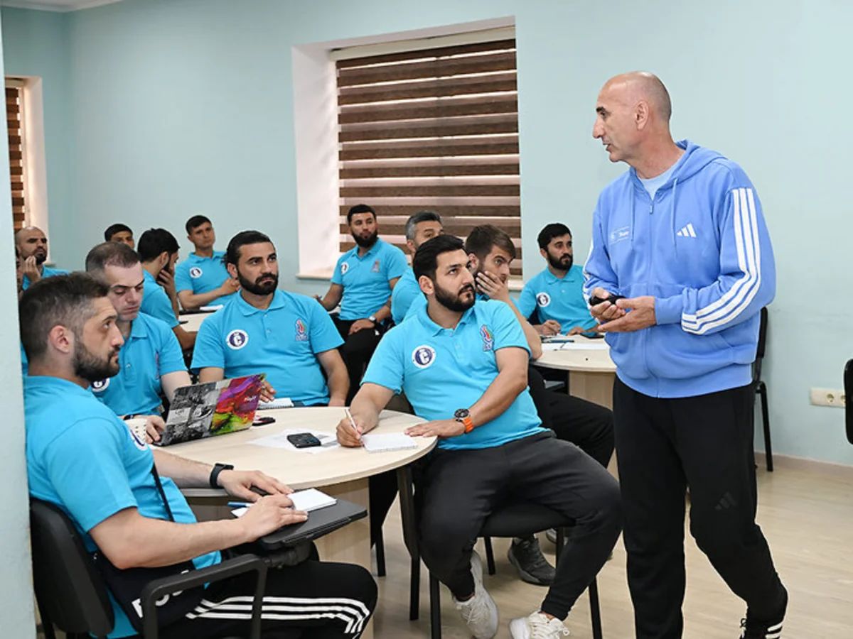 Bakıda UEFA-nın C kateqoriyalı məşqçi kursunun 1-ci mərhələsi başa çatıb