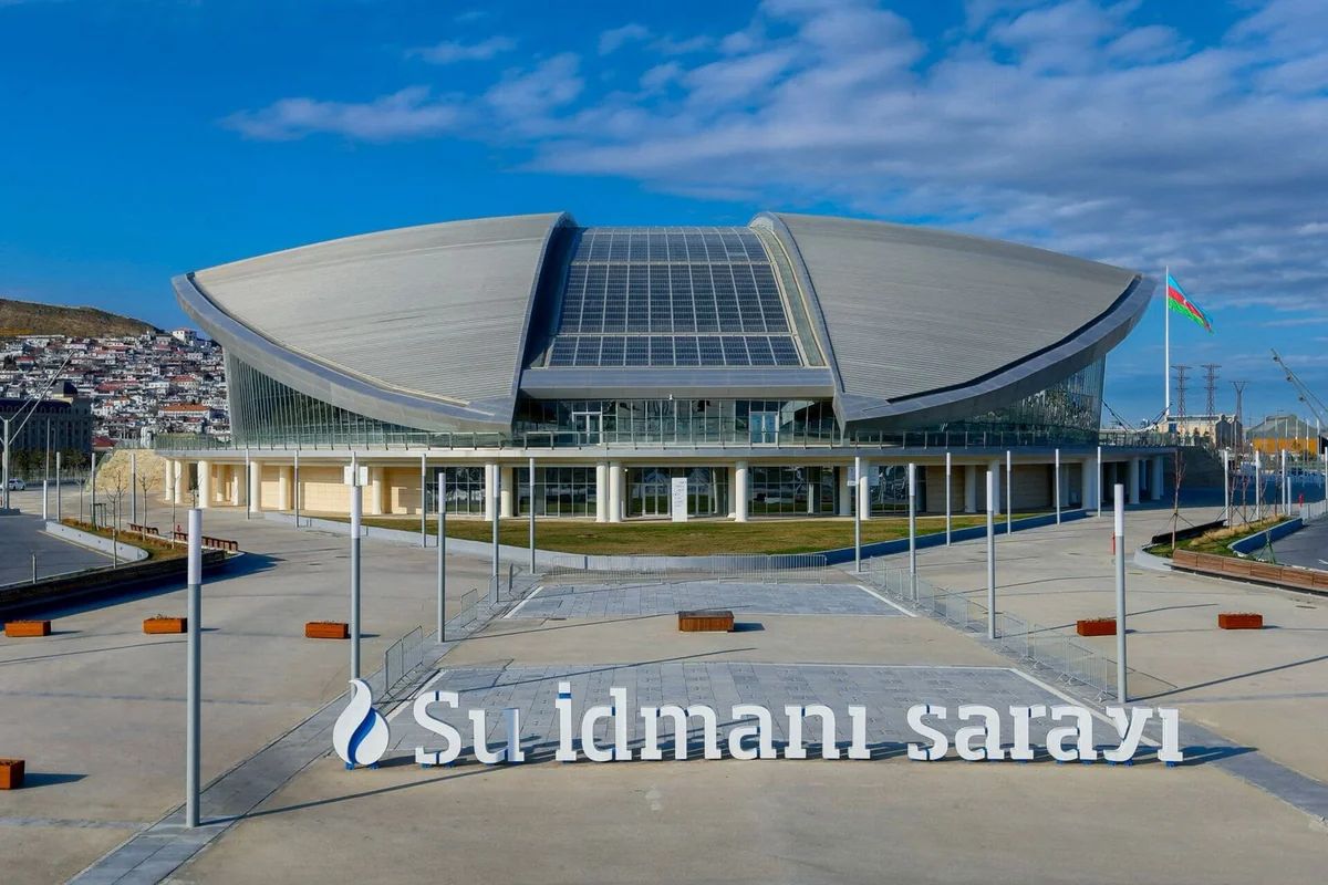Bakı Su İdmanı Sarayında genişmiqyaslı hazırlıq işlərinə başlanılıb