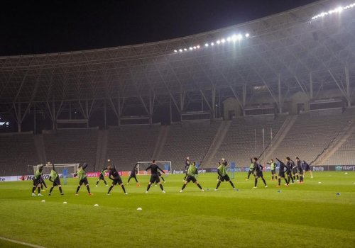 “Frayburq” Bakıda məşqə çıxdı - VİDEO