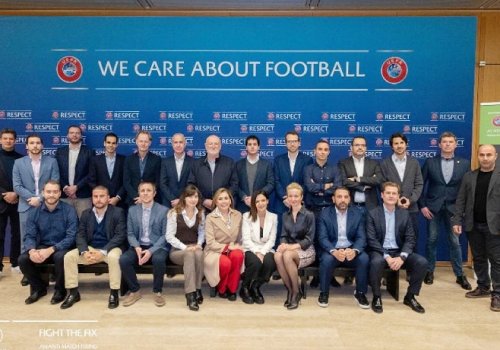 Seymur Səlimli UEFA-nın tədbirində iştirak edib