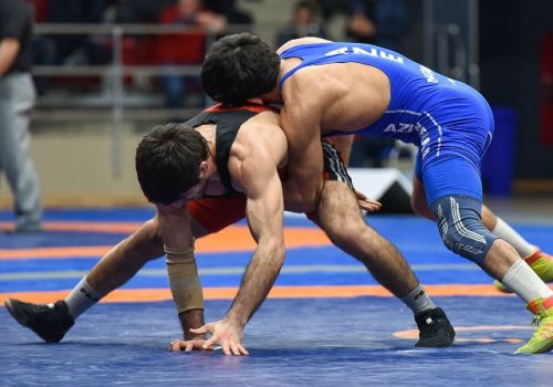 Yığmamız Xorvatiyaya 31 güləşçi ilə gedir