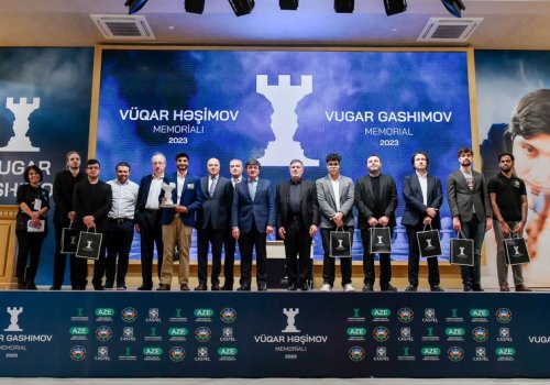 “Vüqar Həşimov Memorialı-2023”ün bağlanış mərasimi keçirilib
