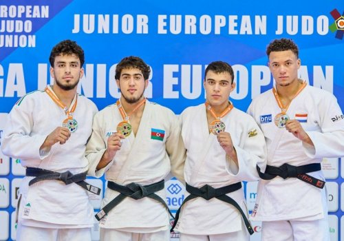 Azərbaycan cüdoçuları İspaniyada 6 medal qazanıblar