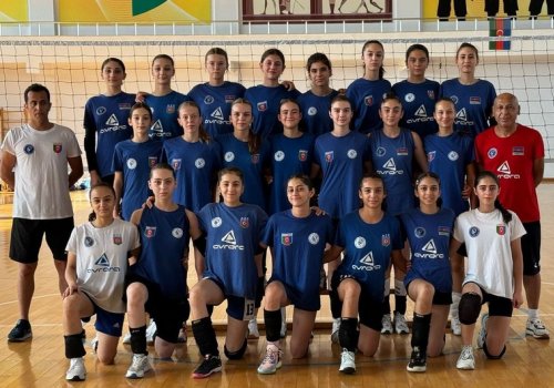 AVF Qaxda 16 yaşadək voleybolçu qızlar üçün düşərgə təşkil edib