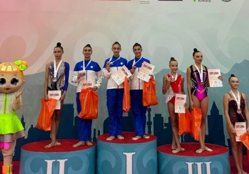 Azərbaycan gimnastlarından Qazaxıstanda 3 medal