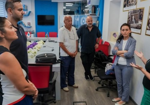 Beynəlxalq Voleybol Federasiyasının rəsmisi Bakıya gəlib