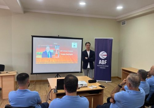Basketbol hakimləri üçün seminar baş tutub