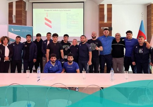 AMADA Ağırlıqqaldırma Federasiyası üçün seminar təşkil edib