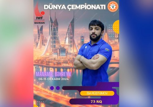 Azərbaycan ağırlıqqaldıranı DÇ-də iştirak edib