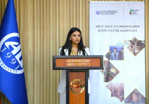 Azərbaycan Universitetində Qərbi Azərbaycanın adət-ənənələrinə həsr olunmuş kitabın təqdimatı keçirilib