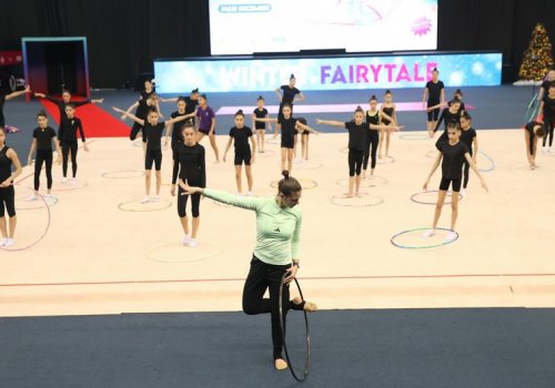 Milli Gimnastika Arenasında “ustad dərsi” keçirilib