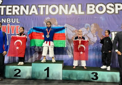Azərbaycan karateçilərindən Türkiyədə 4 medal