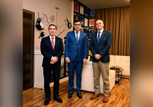 Fərid Qayıbov Yan Raytla görüşüb