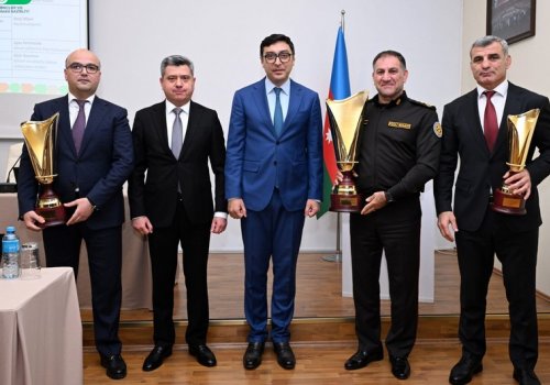 GİN ilboyu keçirilmiş yarışlarda fərqlənən dövlət qurumlarını təltif edib