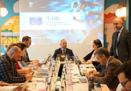 AMADA AŞ Antidopinq Konvensiyasının iclasında