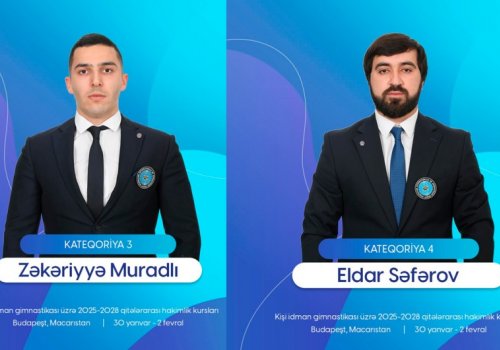 Azərbaycanlı hakimlər beynəlxalq kursda iştirak ediblər