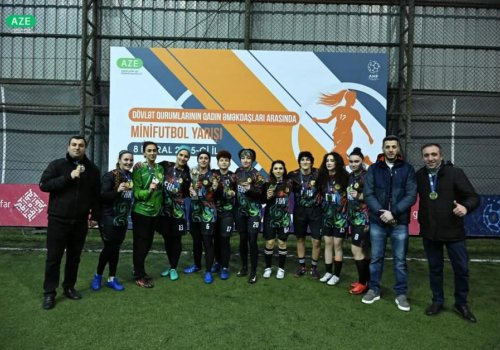 FHN-in qadın əməkdaşları dövlət qurumları arasında çempionatın qalibi olub