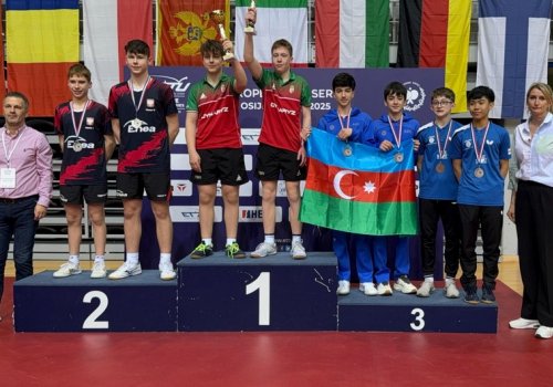 Xorvatiyadan bürünc medalla