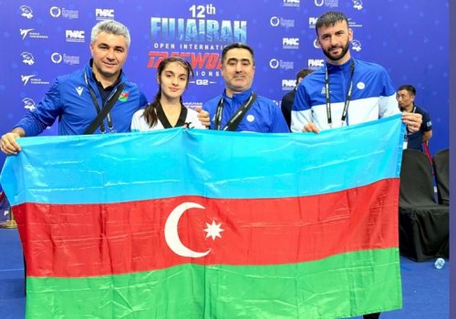 Taekvondoçularımızdan beynəlxalq turnirdə 6 medal
