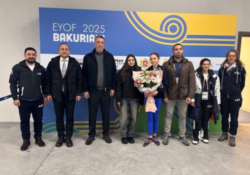 Axundova Qış Olimpiya Festivalında çıxışını başa vurdu