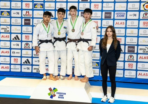 Azərbaycan cüdoçularından Avropa Kubokunun ilk günündə 6 medal
