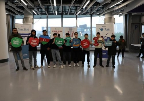 AMADA “Böyük Dəbilqə”də maarifləndirici təbliğat proqramı təşkil edib