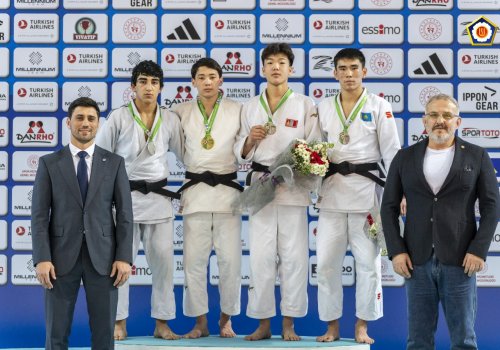Yeniyetmə cüdoçularımız Avropa Kubokunu 5 medalla tamamladı