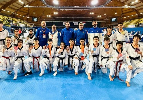 Taekvondoçulardan Niderlandda 16 medal