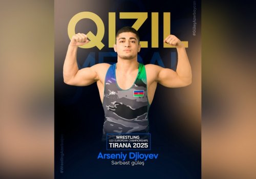 Azərbaycan güləşçisi Avropa çempionatının qalibi oldu