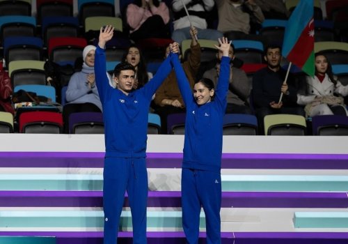 Selcan Mahsudova və Əli Niftəliyev Dünya kubokunda