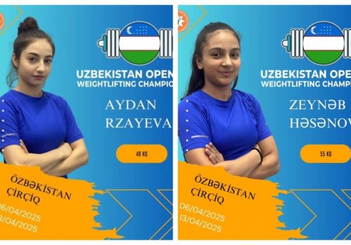 Azərbaycan ağırlıqqaldıranları Özbəkistanda yarışıblar