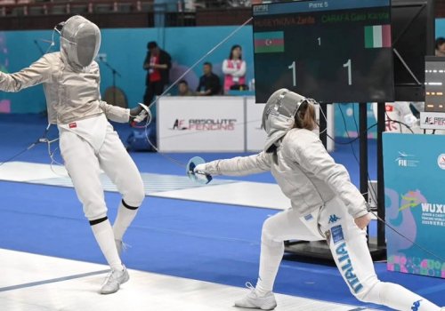 Qılıncoynadanlar Çində keçirilən DÇ-də iştirak ediblər