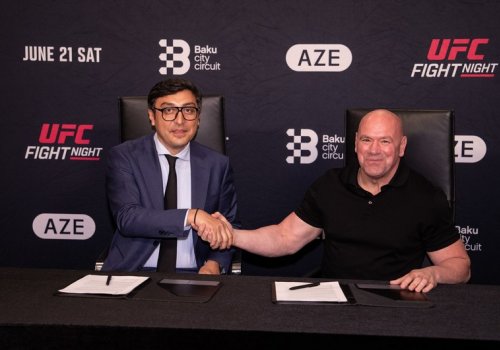 UFC ilk dəfə Azərbaycanda!