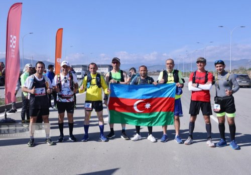 Qəbələ-Xankəndi ultramarafonununun sonuncu mərhələsi start götürüb