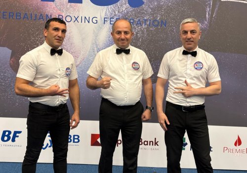 Azərbaycanın daha 3 hakiminin beynəlxalq kateqoriyası 3 ulduza yüksəlib