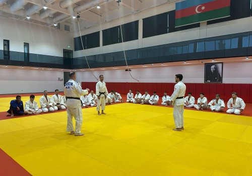 Cüdo hakimləri üçün praktiki seminar təşkil olunub