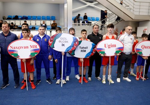 Zona birinciliyinin final mərhələsinin açılış mərasimi keçirilib