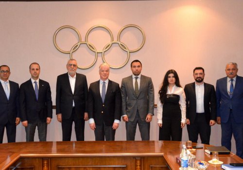 MOK-da Qlobal Kiberidman Federasiyasının rəhbərləri ilə görüş keçirilib