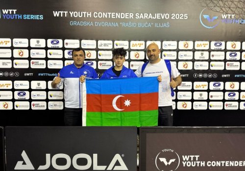 Stolüstü tennisçilər beynəlxalq turnirin mükafatçısı oldu