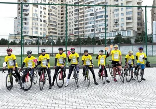 Azərbaycanlı idmançılar “Ədalətli oyun və sülh naminə Avropanı keçək” estafetində