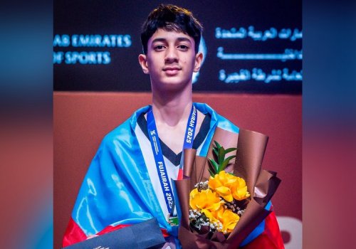 Azərbaycan taekvondoçusu DÇ-də bürünc medal qazandı